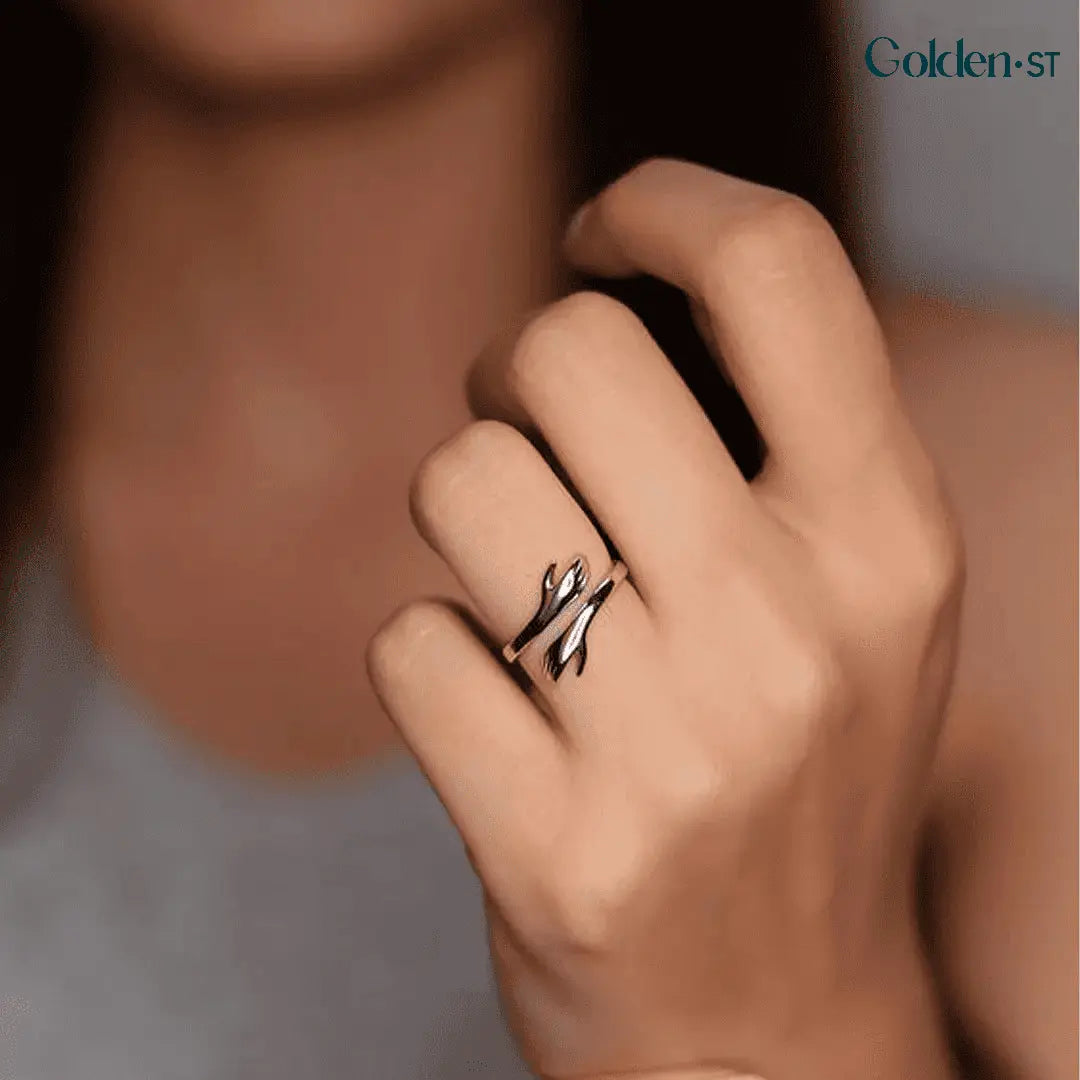 Anel do Abraço Ajustável Compre 1 Leve 2 - Prata