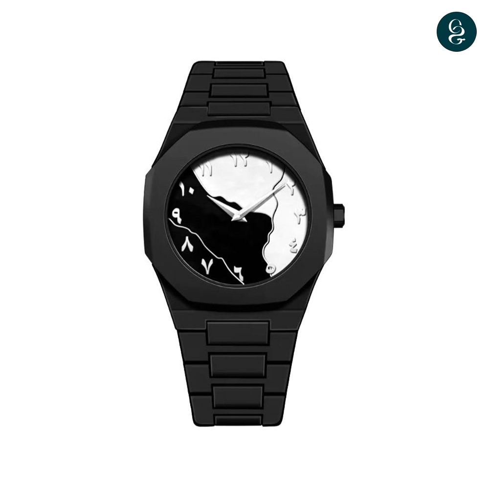 GoldenSt™ Relógio Arabic Black + Caixa Personalizada + Ajustador| Edição Limitada