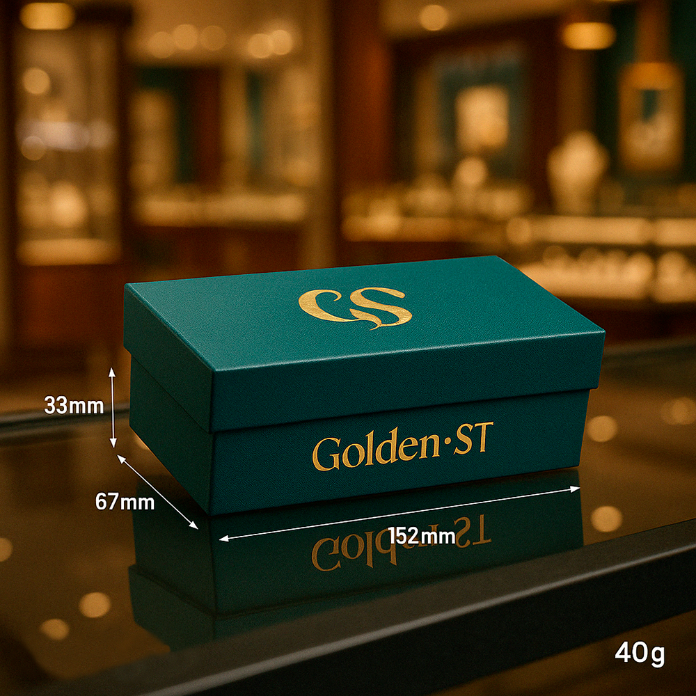 GoldenSt™ Relógio Arabic Black + Caixa Personalizada + Ajustador| Edição Limitada
