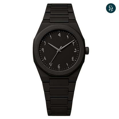 GoldenSt™ Relógio Arabic Black + Caixa Personalizada + Ajustador| Edição Limitada