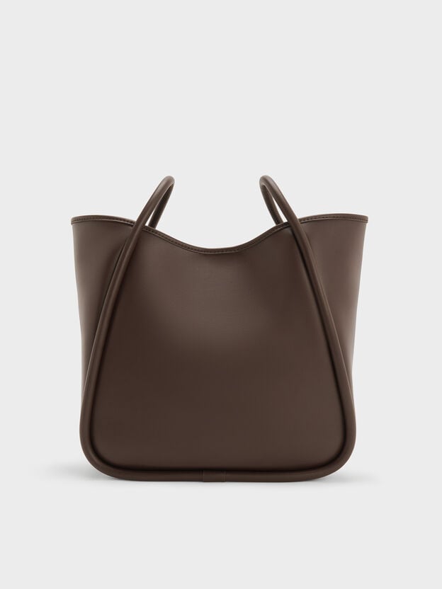 Bolsa Tote Slouchy chocolate