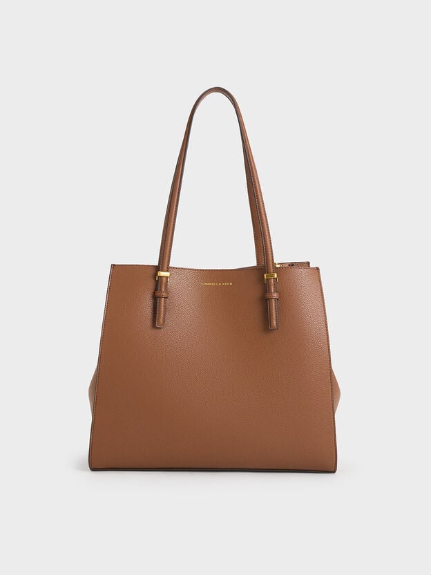Bolsa Tote Clássica caramelo
