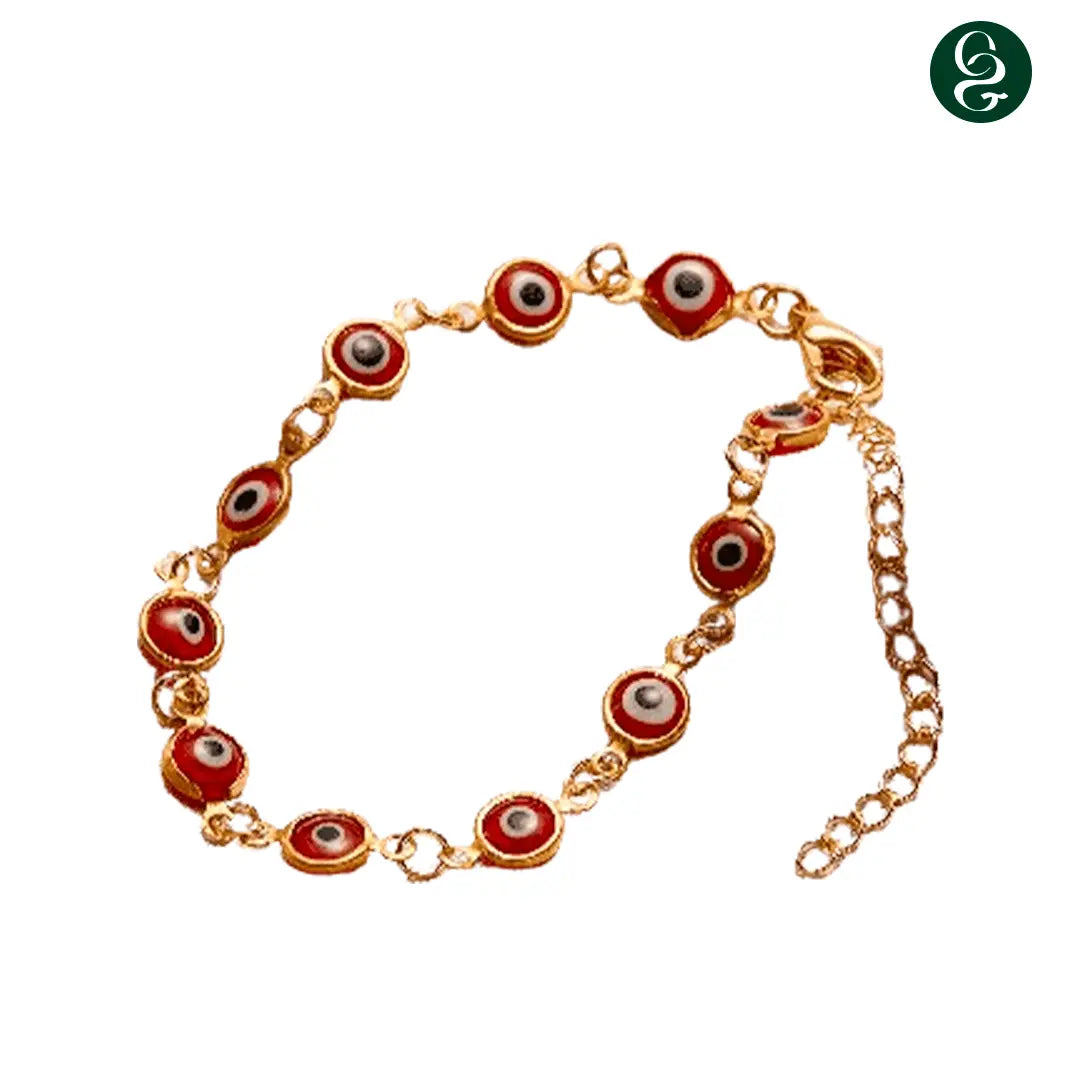 Pulseira Turquia da Sorte - Folheada a Ouro | Zircônia 925