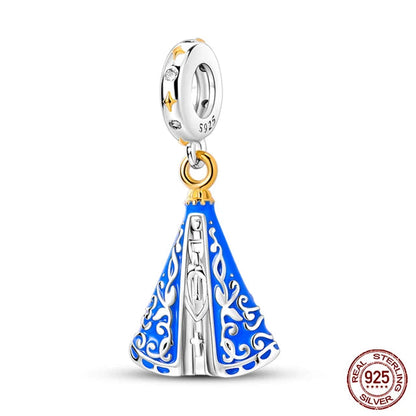Berloque Nossa Senhora de Aparecida - Folheada a Ouro e Zircônia | 50% OFF