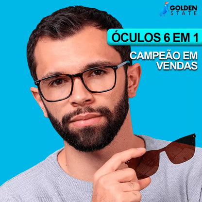 Óculos PAGUE 1 LEVE 6 + Estojo de Brinde!