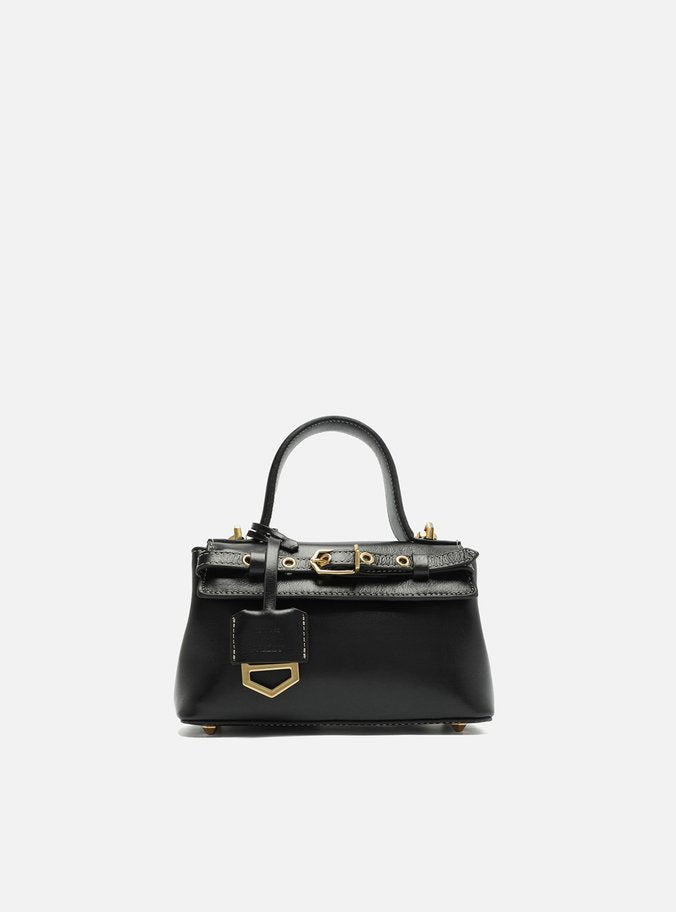Bolsa Mini com Fivela preto
