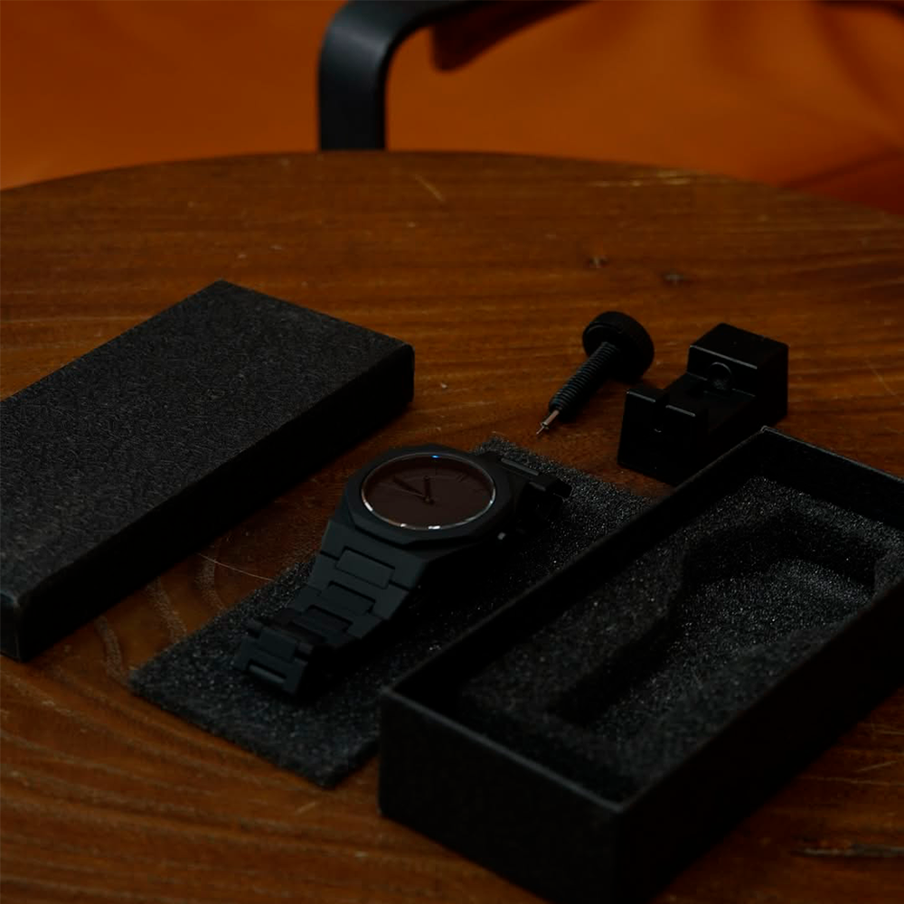 GoldenSt™ Relógio Arabic Black + Caixa Personalizada + Ajustador| Edição Limitada