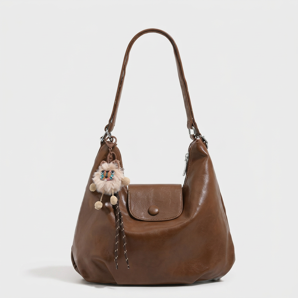 Bolsa mochila 2 em 1 café