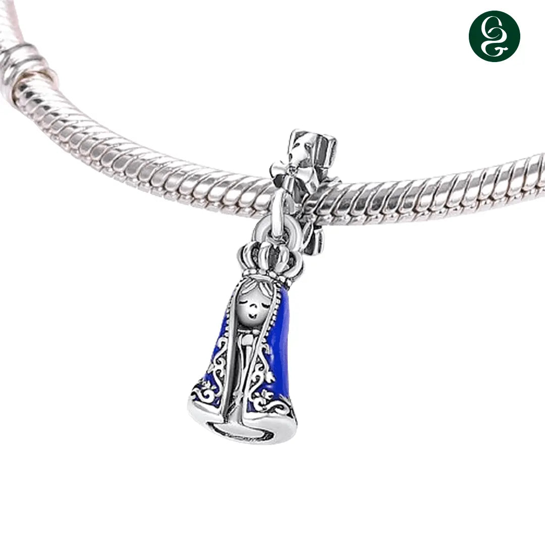 Pulseira Golden + Berloque Nossa Senhora (ÚLTIMAS UNIDADES)