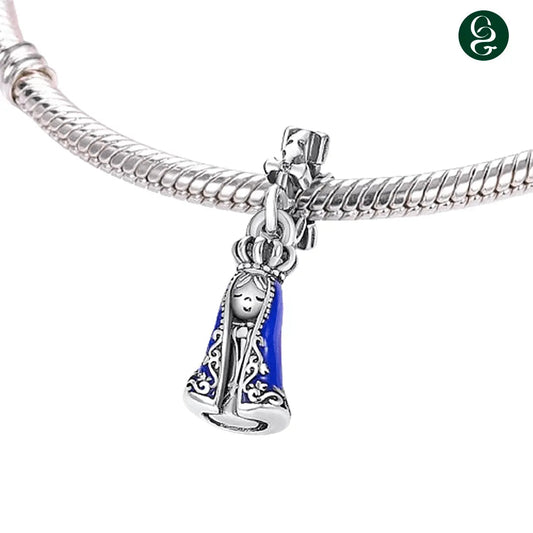 Pulseira Golden + Berloque Nossa Senhora (ÚLTIMAS UNIDADES)