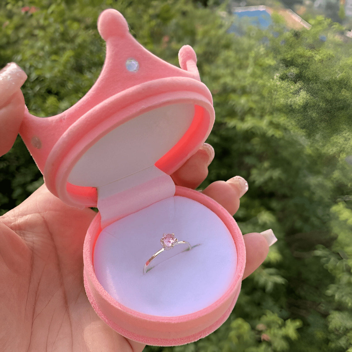 Caixinha de Anel de Princesa (ÚLTIMAS UNIDADES)