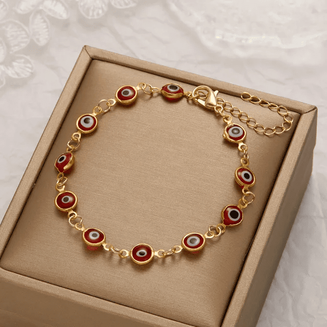 Pulseira Turquia da Sorte - Folheada a Ouro | Zircônia 925