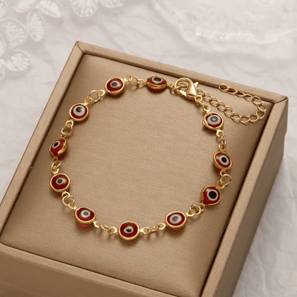 Pulseira Turquia da Sorte - Folheada a Ouro | Zircônia 925