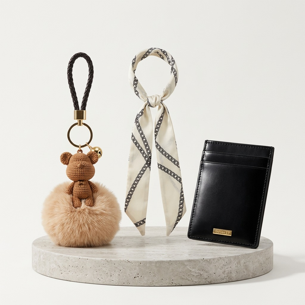 Kit Golden para bolsa com porta-cartão preto